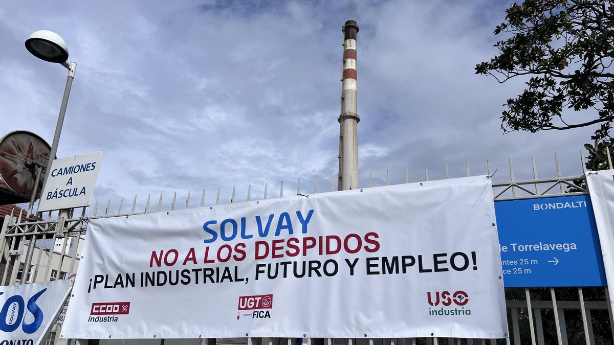 Solvay rebaja de 77 a 58 los despidos en la fábrica de Barreda pero los ...
