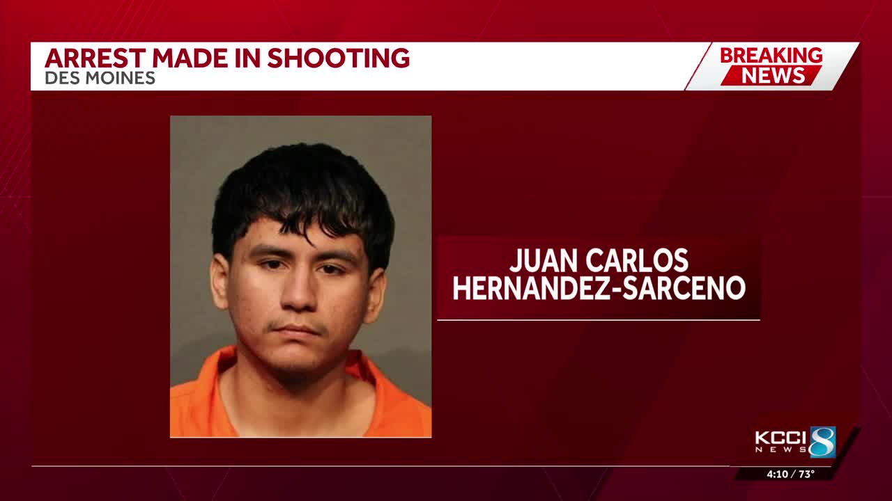 Des Moines police charge suspect with murder after overnight shooting