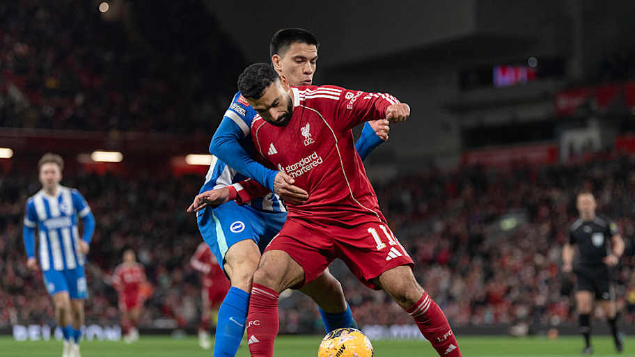 Liverpool dumped Brighton out of the FA Cup last month. | Visionhaus/Getty Images