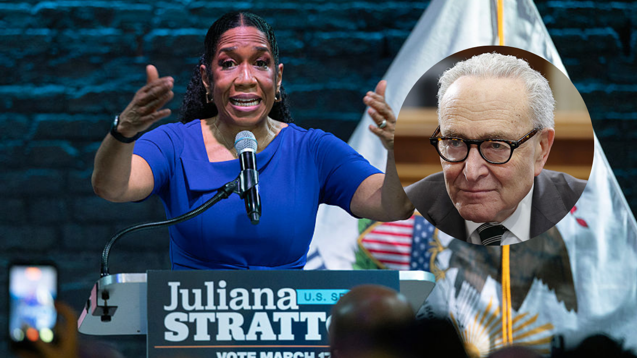 Senate nominee Juliana Stratton says she won’t support Chuck Schumer as ...