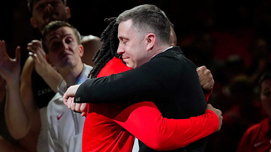 Jake Diebler, Bruce Thornton show emotion after Ohio State’s season ...