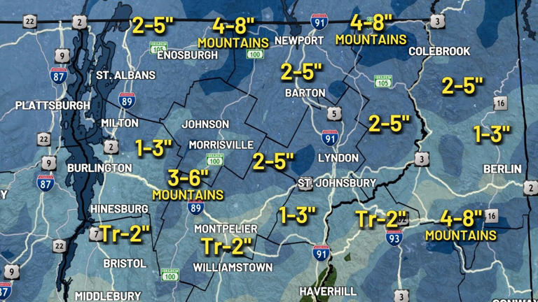 Rain and snow to impact travel Friday afternoon and evening, watching ...