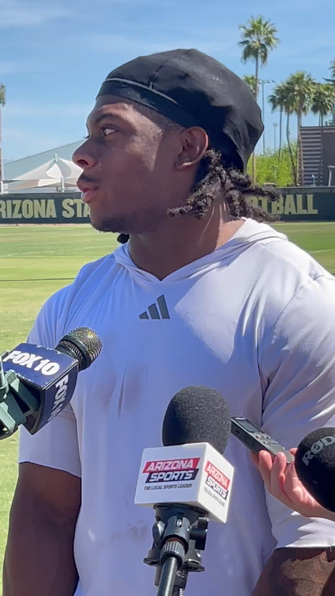 Arizona State Sun Devils RB Kyson Brown on being a team player, looking ...