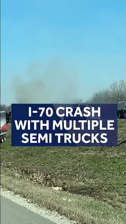 Fatal semi-truck crash shuts down I-70 near Odessa, MO