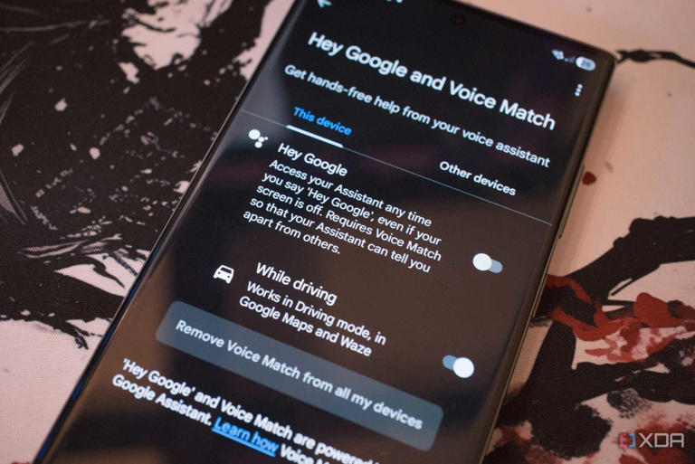 Android Auto voice assistant