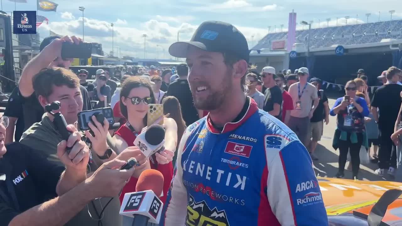 Cleetus McFarland’s incredible interview after Daytona redemption