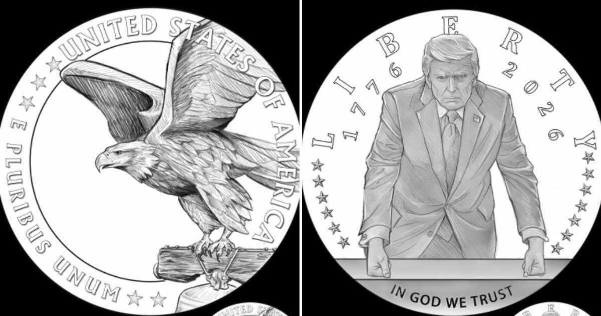 Trump’s portrait to feature on 24K gold coin for US 250th anniversary ...