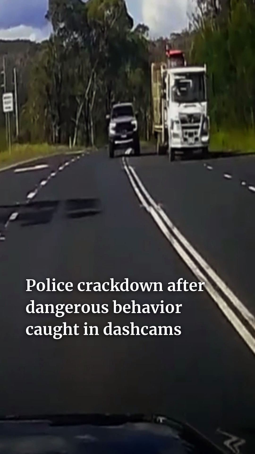 Watch: Drivers put on notice after dangerous behavior caught on camera