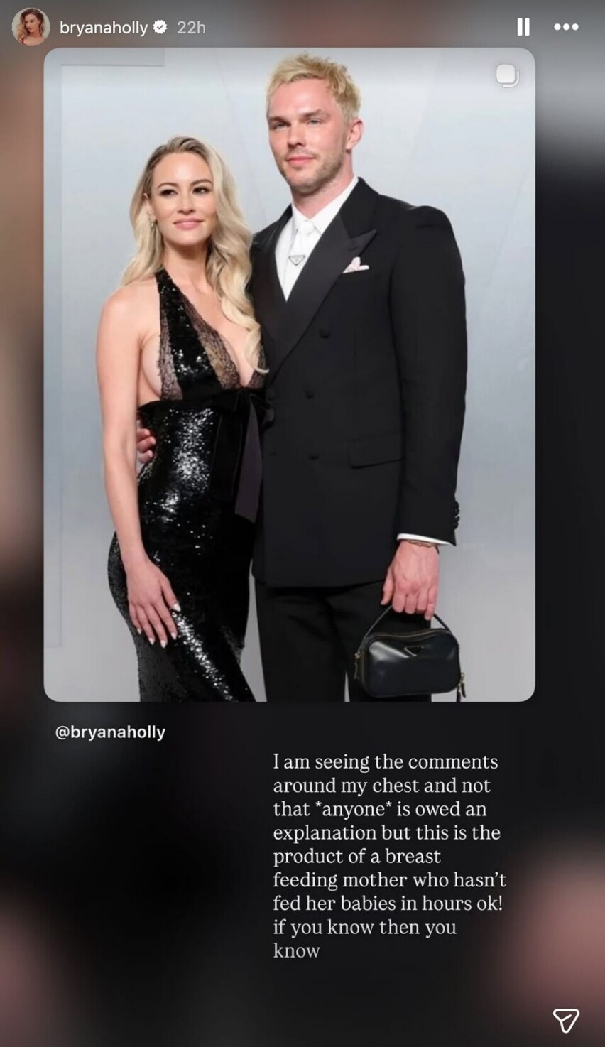 "She's showing too much" This actress's dress reignites the body