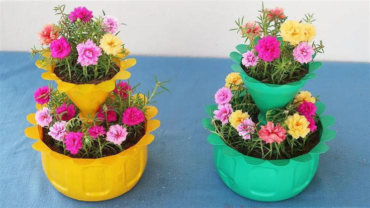 Buat pot bunga dari botol bekas? Simak langkah-langkahnya!