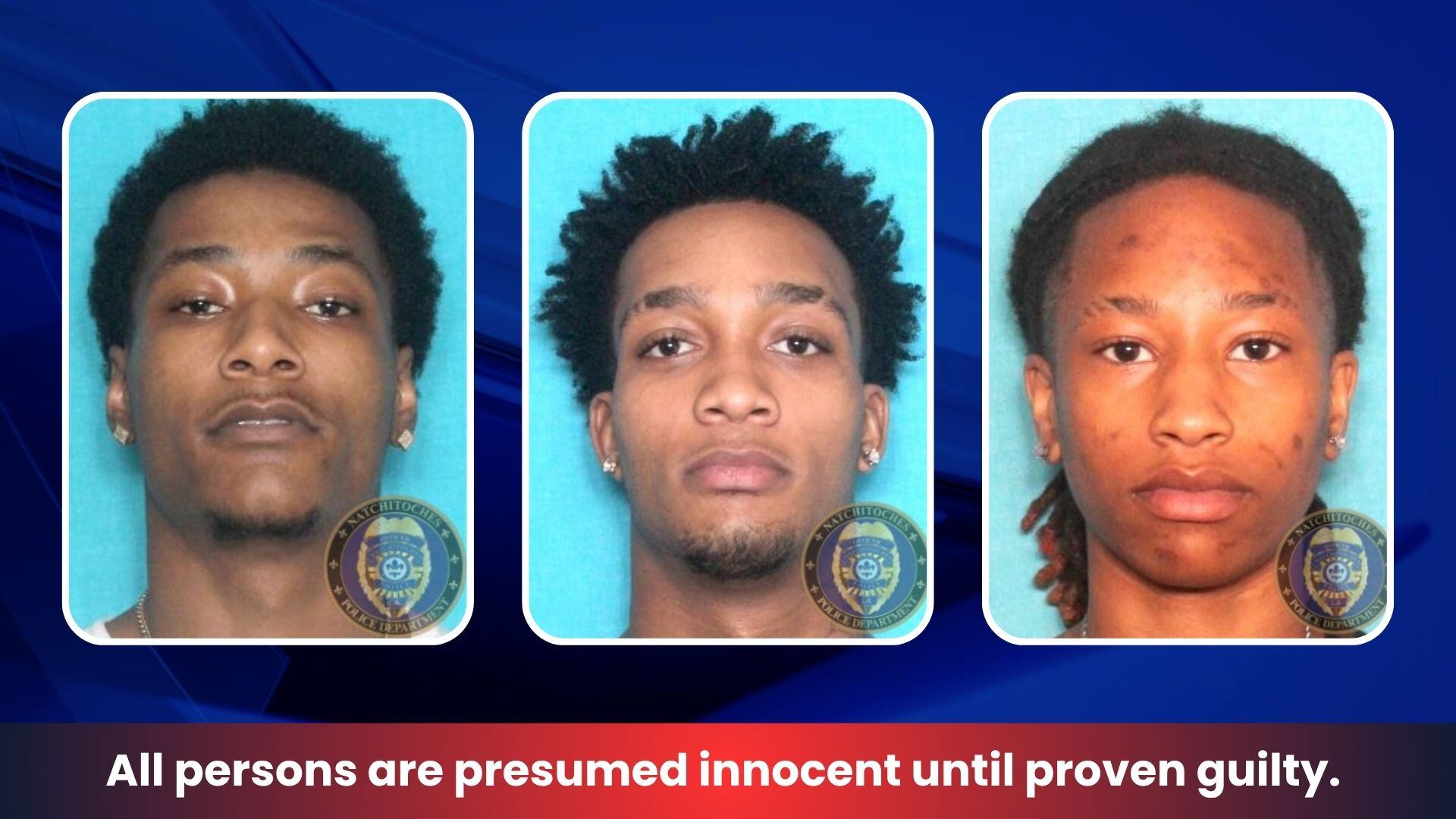 Police arrest 3 suspects wanted for attempted murder in Natchitoches