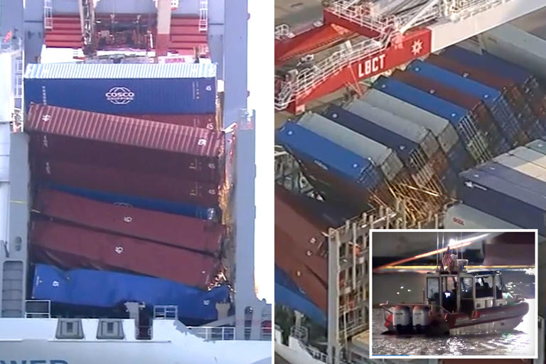 ‘Precarious’ situation as damaged shipping containers arrive at Port of ...