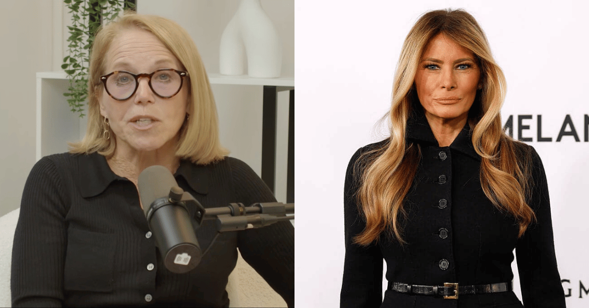 “Could Smell the Sarcasm from Here” Internet Applauds Katie Couric’s One-Word Review of Melania
