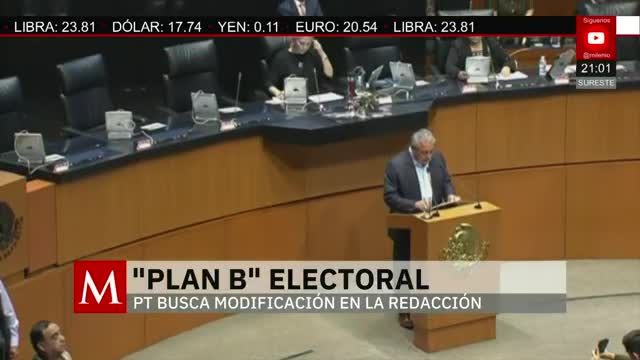 El Senado vive intenso debate por el Plan B electoral | Pedro Gamboa ...