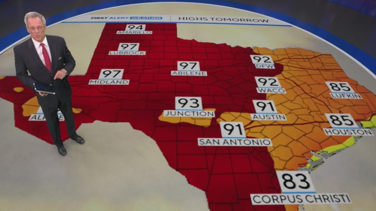 Spring starts with summer-like heat in North Texas, record highs ...