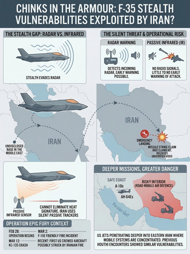 F-35 hit over Iran? Hi-tech solution to low-tech problem likely backfired