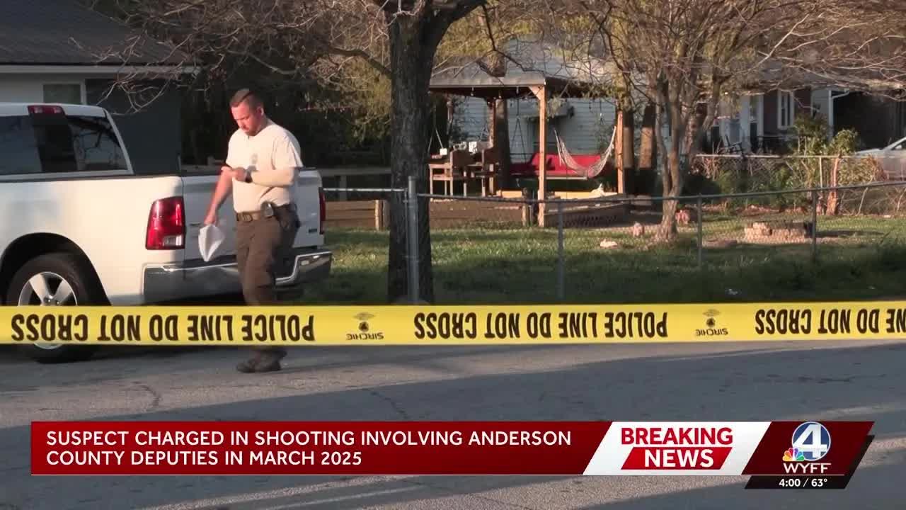 Suspect charged in Anderson County deputy shooting