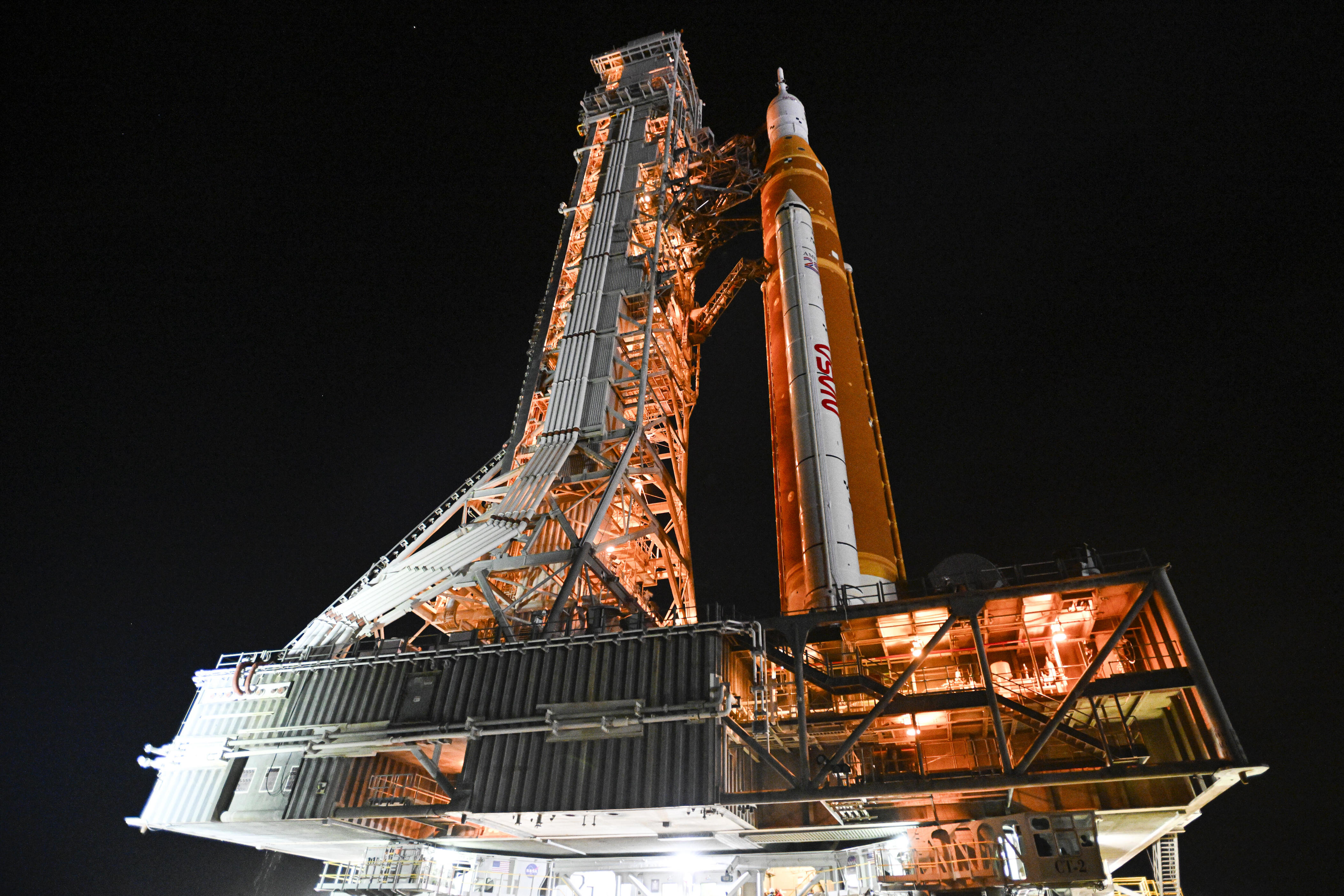 NASA rolls Artemis II back out to launch pad after repairs