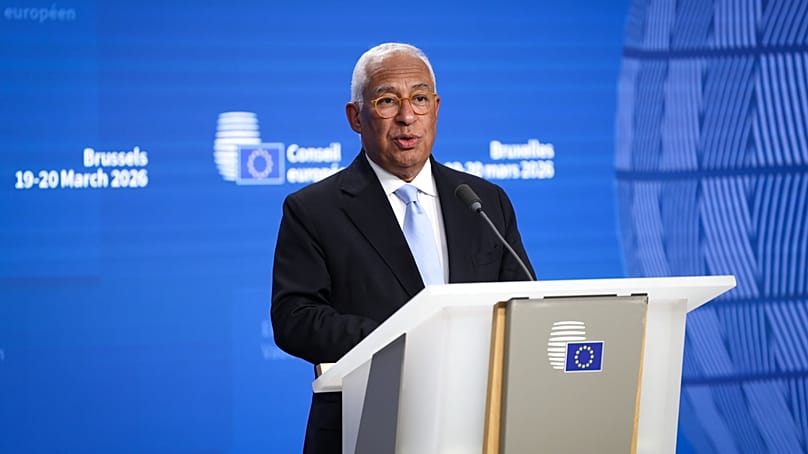 Antonio Costa. Unione europea, 2026