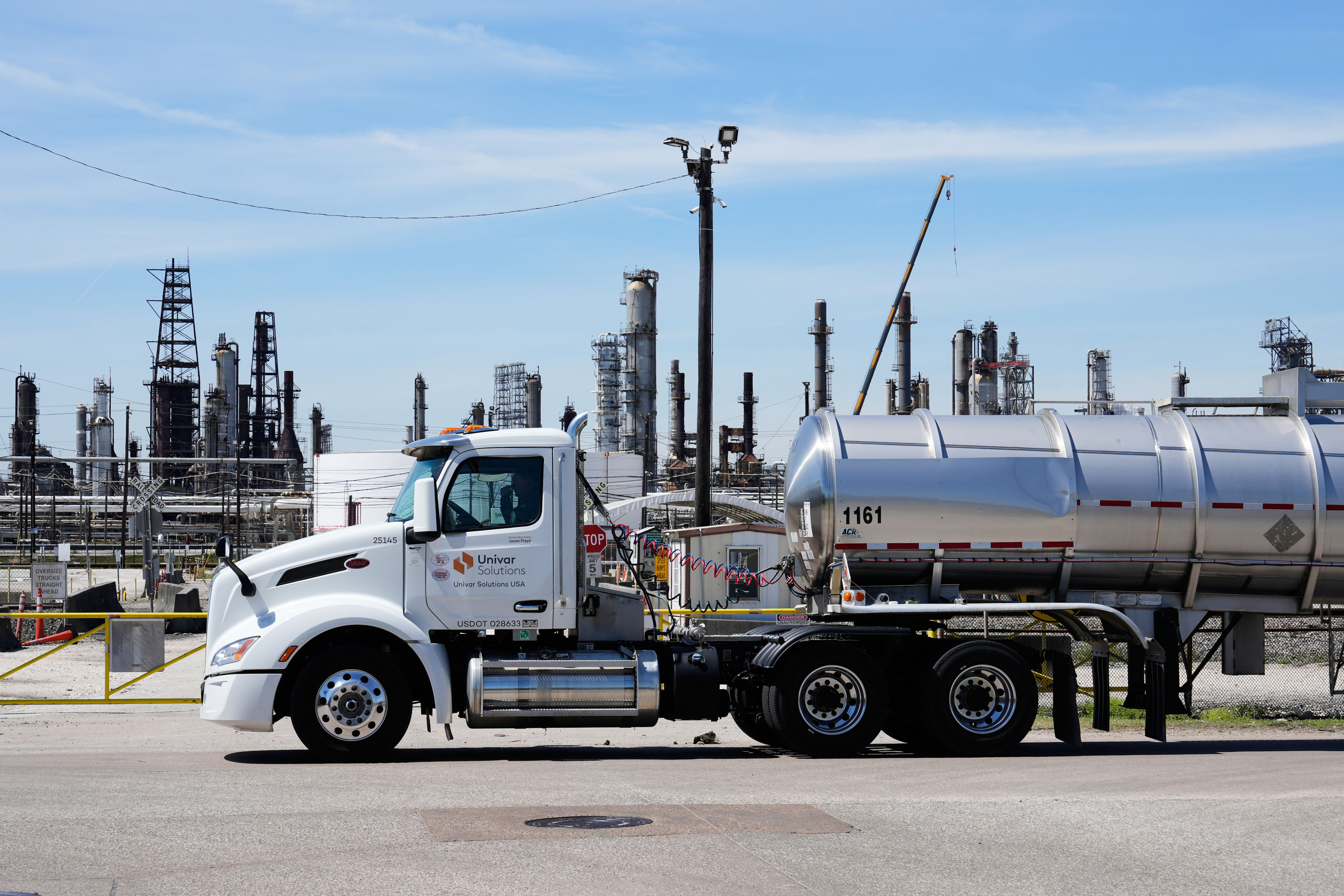 Small businesses reeling from tariffs brace for spiking oil prices