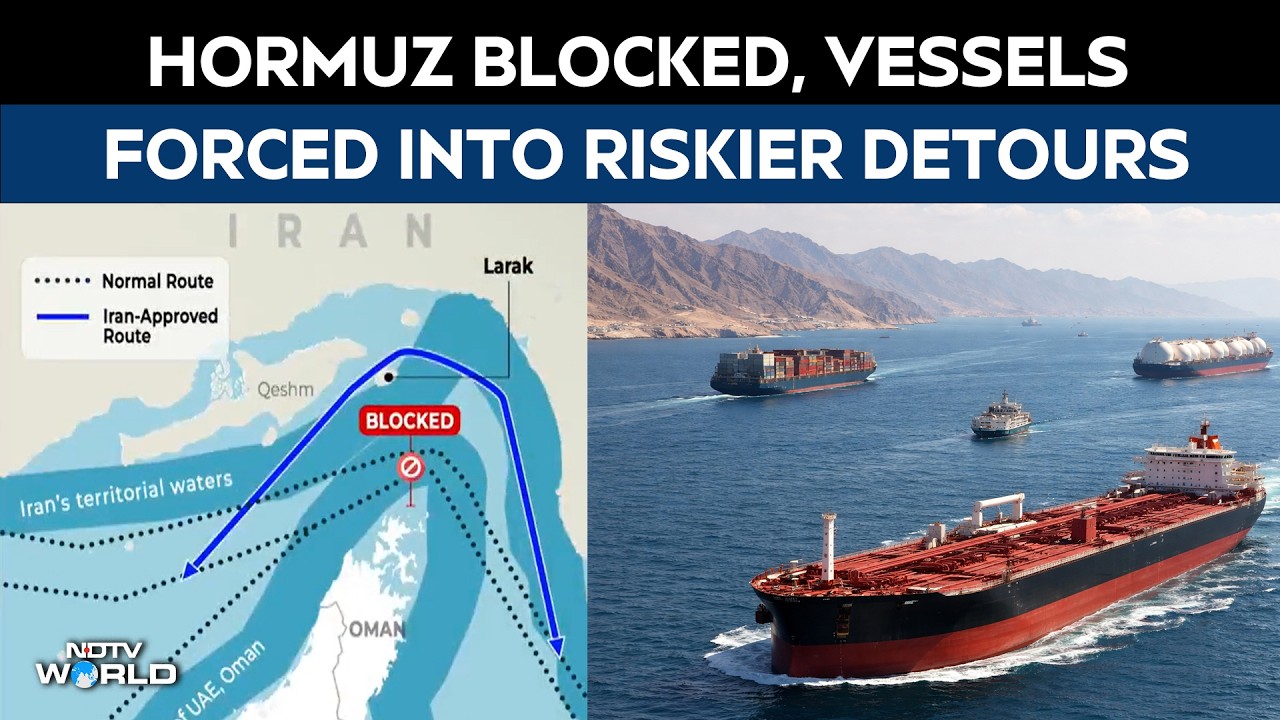 Hormuz disruption redraws global shipping routes in real time
