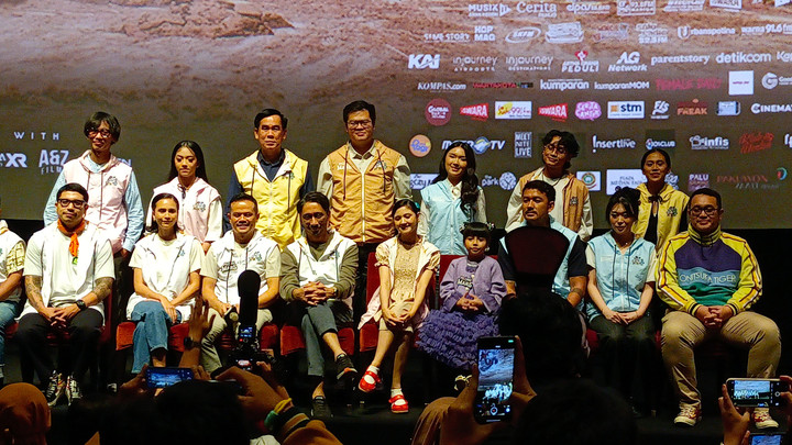 AA1Z2Sib Lutesha Buka Rahasia Tantangan Berakting di Film Pelangi di Mars