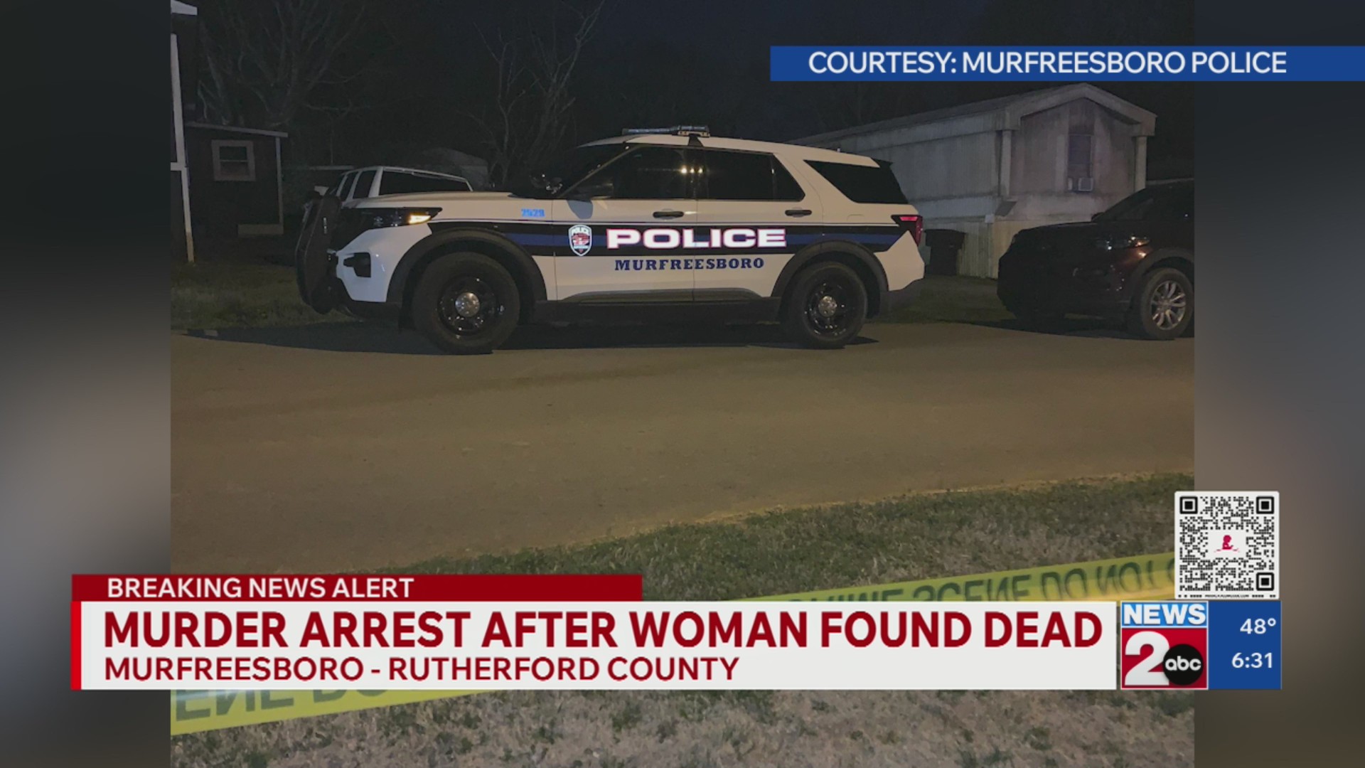 Woman found murdered inside Murfreesboro home