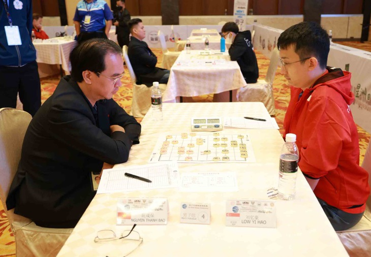 Nối bước Lại Lý Huynh, Nguyễn Thành Bảo đánh bại cao thủ cờ tướng Trung Quốc