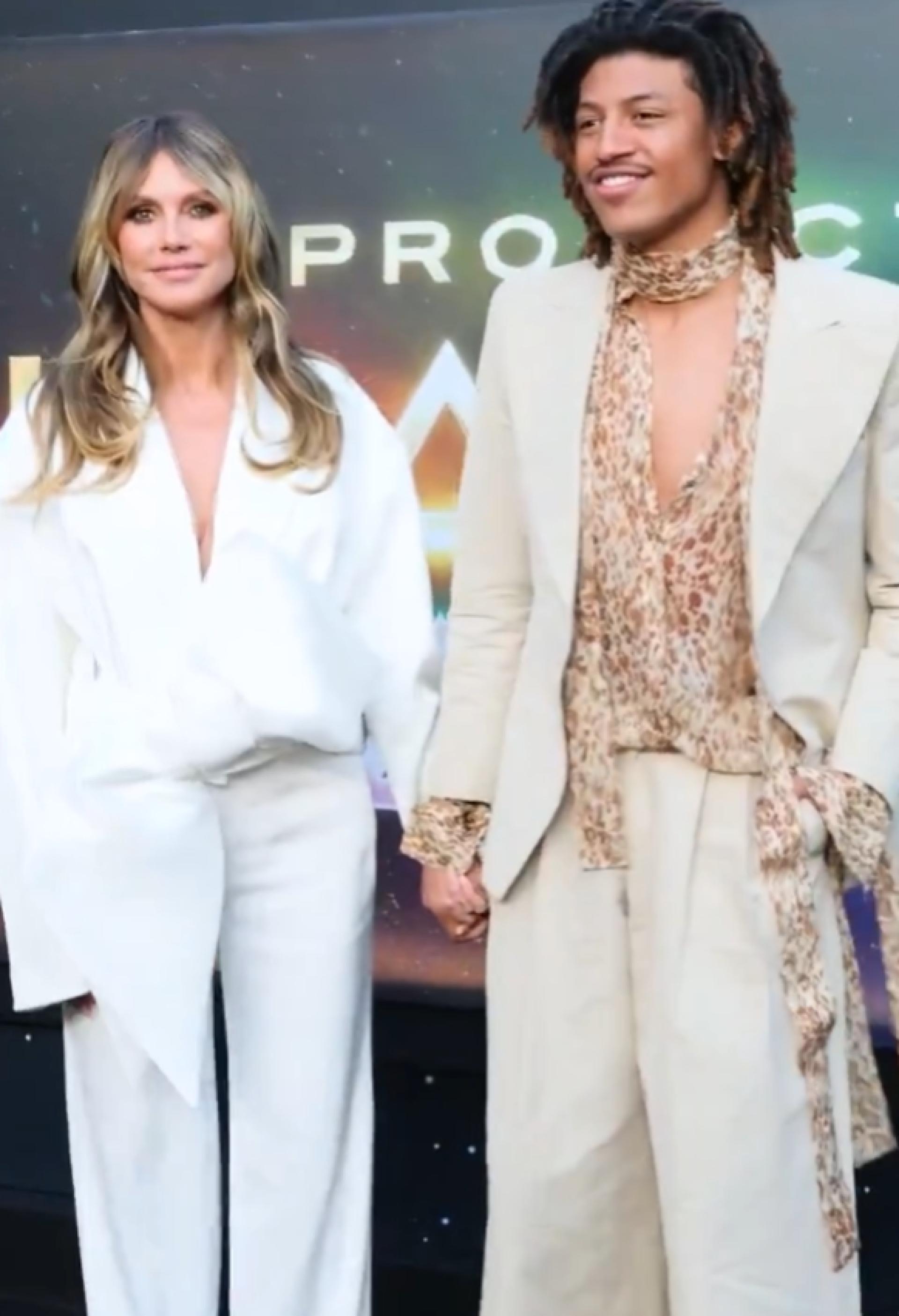 Heidi Klum turns heads at Project Hail Mary premiere with son Henry Samuel