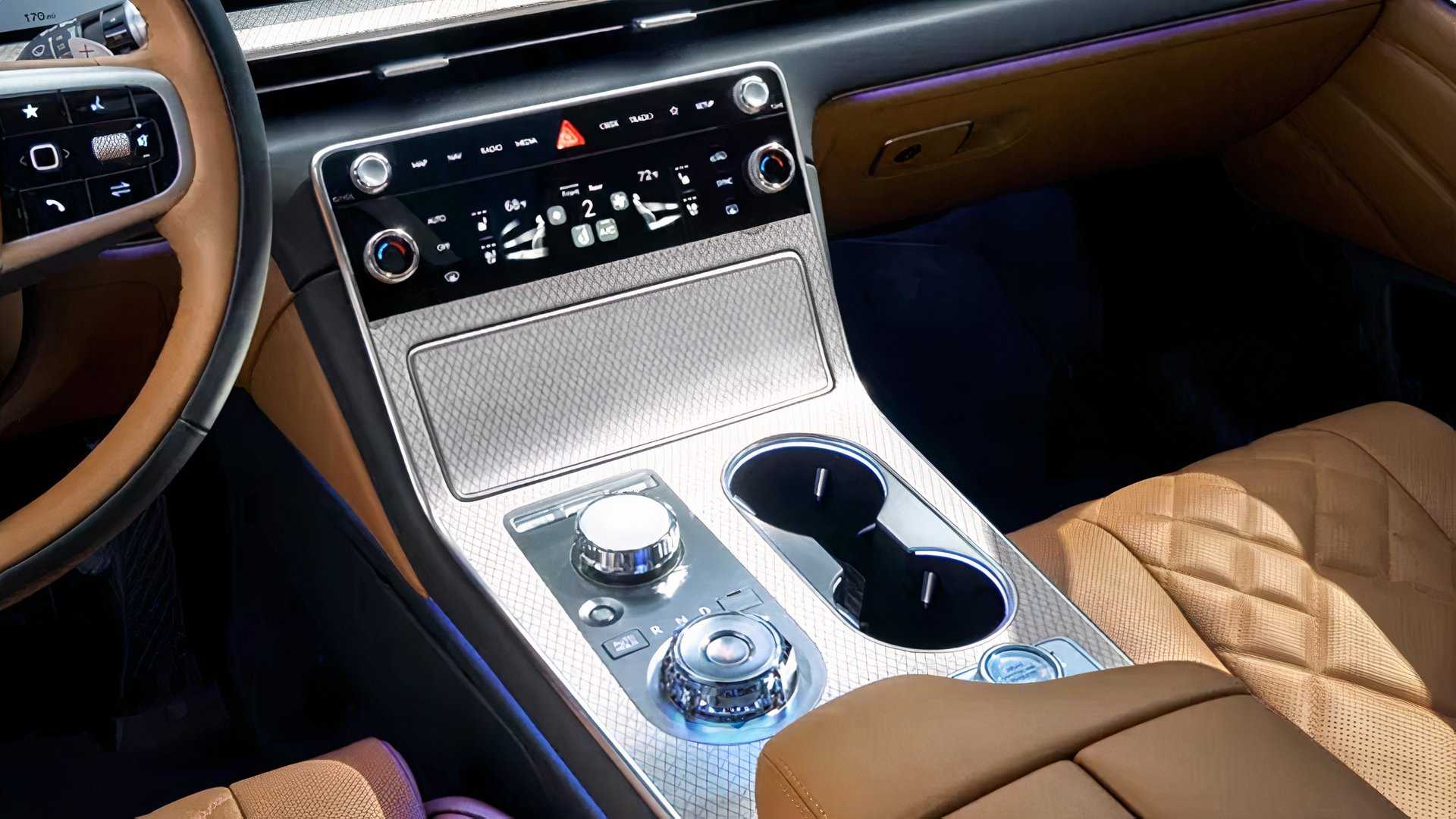 2026 Genesis GV80 center console
