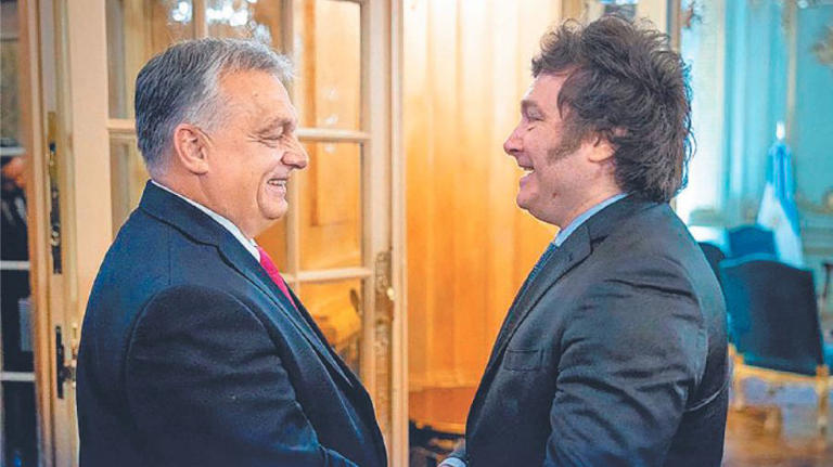 Orban, en su quinto período presidencial, recibirá el sábado a Milei en Hiungría.