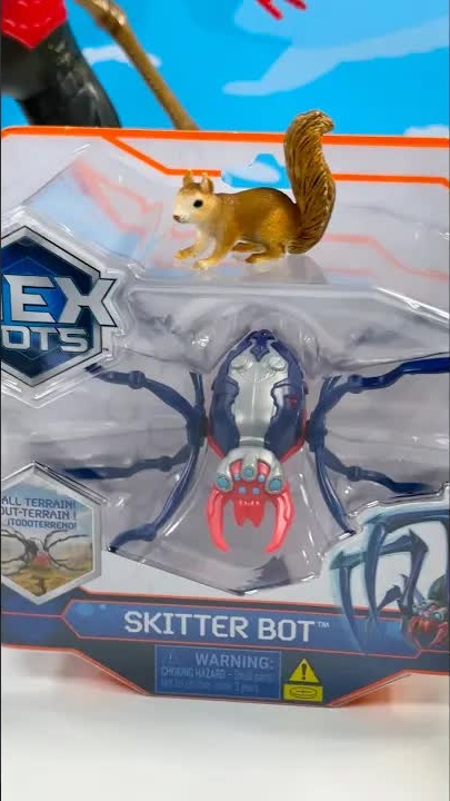 Hex bots skitter bot spider bug #hexbug #hexbots #spiderman #toys