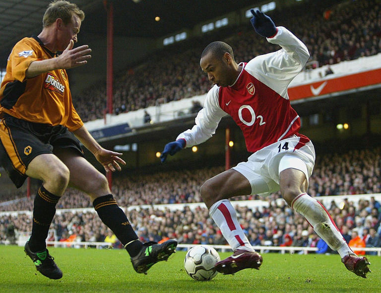 Eighteen of Henry’s 20 assists in 2002-03 also came from open play (Getty)
