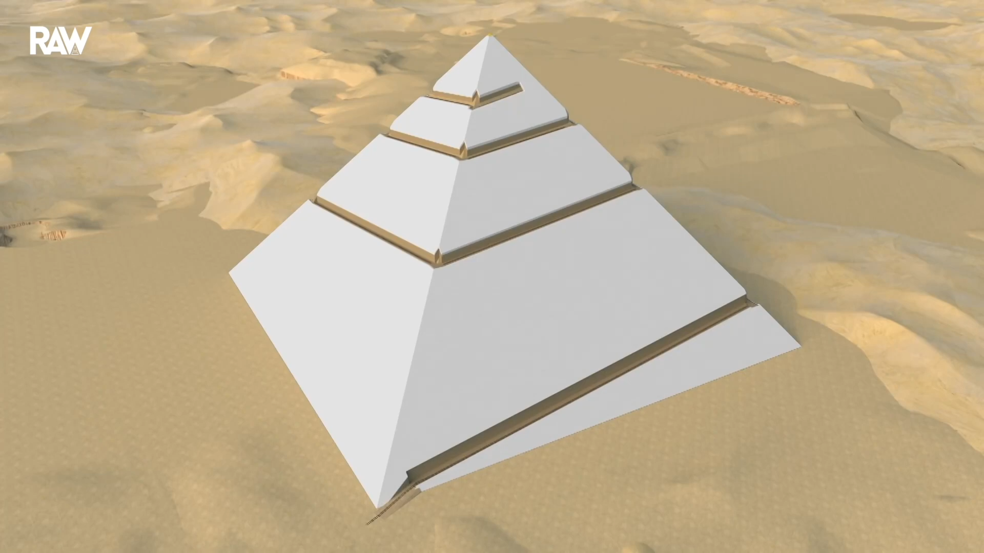 Cette méthode de construction pourrait expliquer le mystère des pyramides