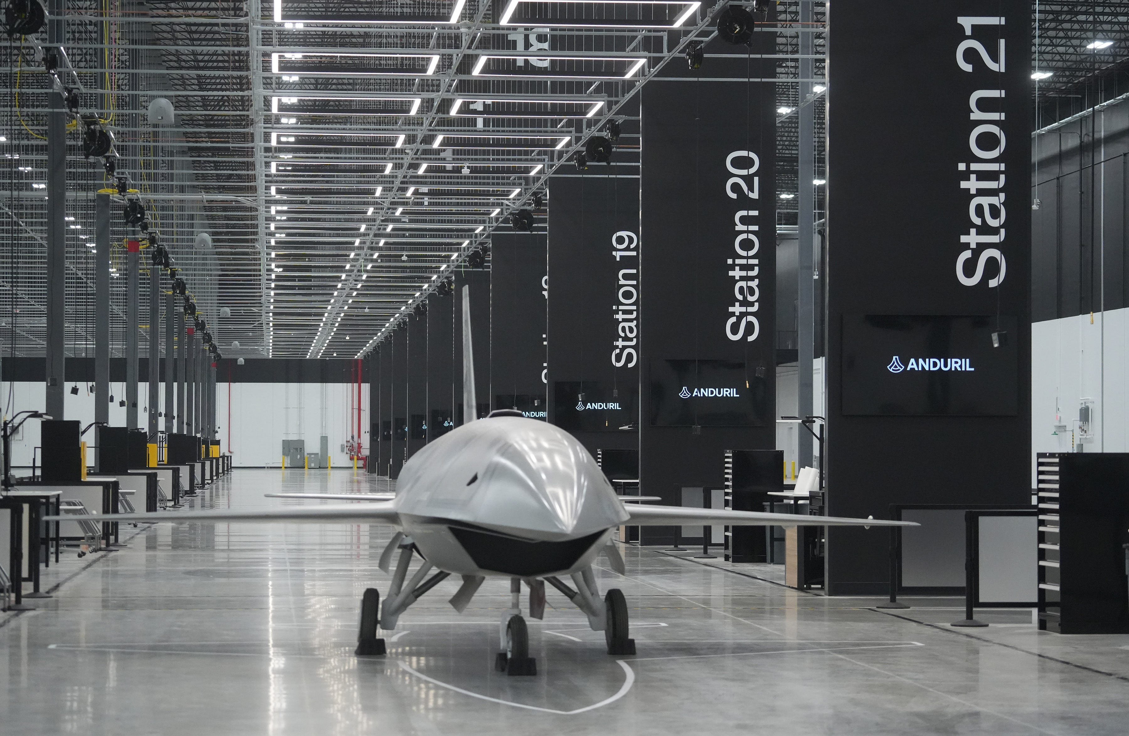 Anduril starts production of combat aircraft near Rickenbacker