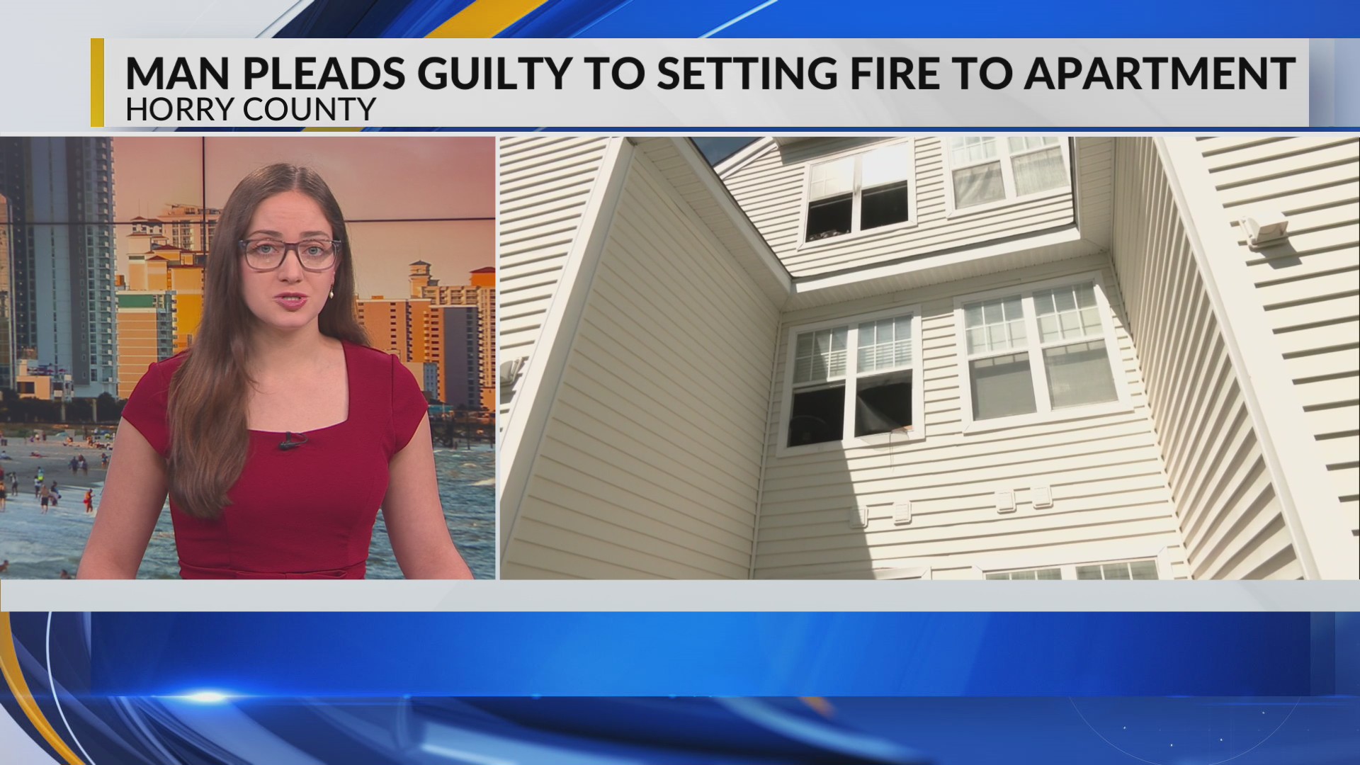 Myrtle Beach man pleads guilty after setting apartment on fire with ...
