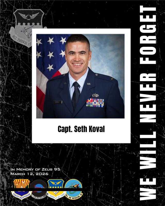 Alabama airman posthumously promoted after being killed in refueling crash
