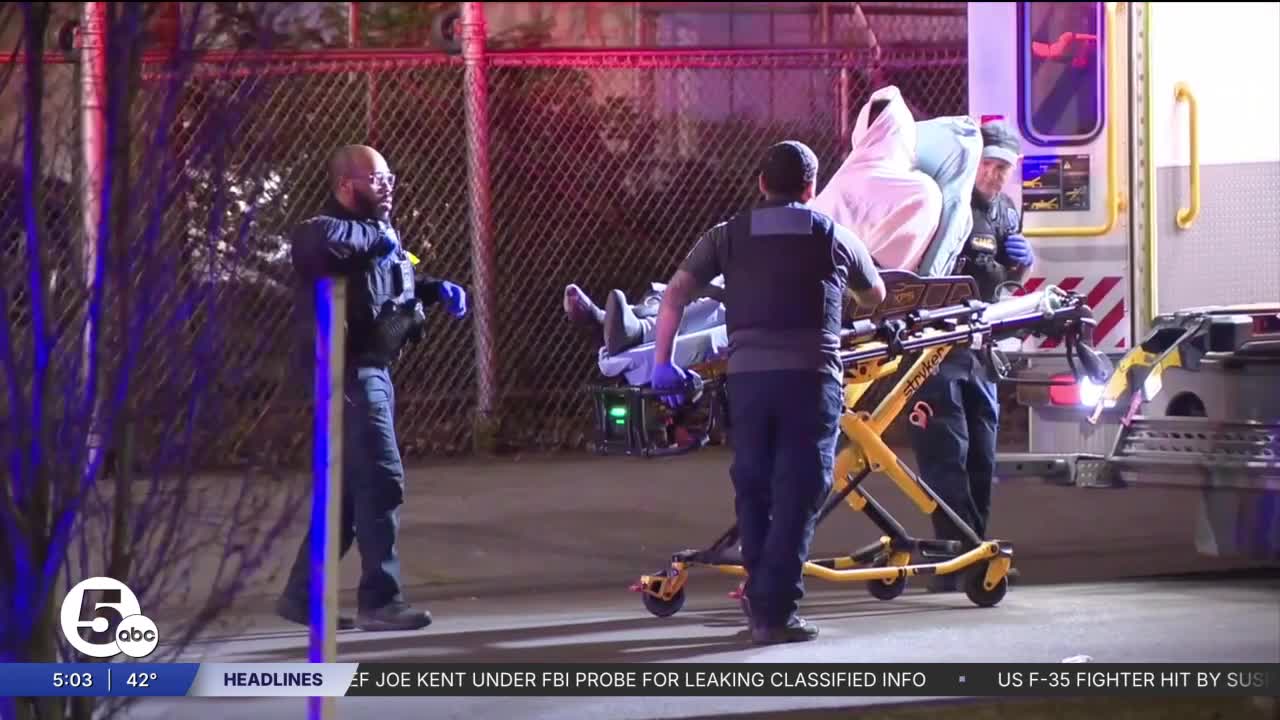 3 men shot overnight in Cleveland
