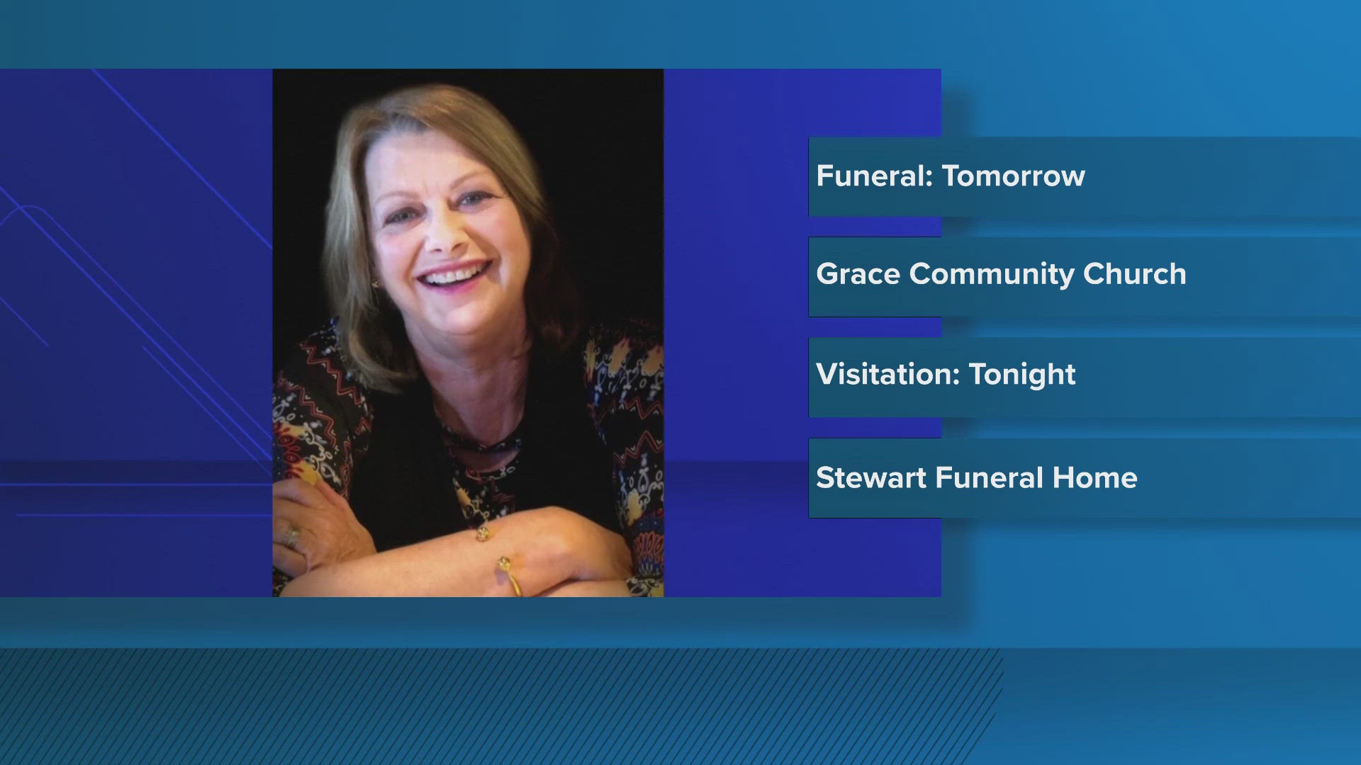 Funeral services set for Tina Loper after fatal Toll 49 crash