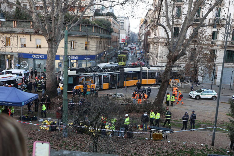 Mailand Unfall