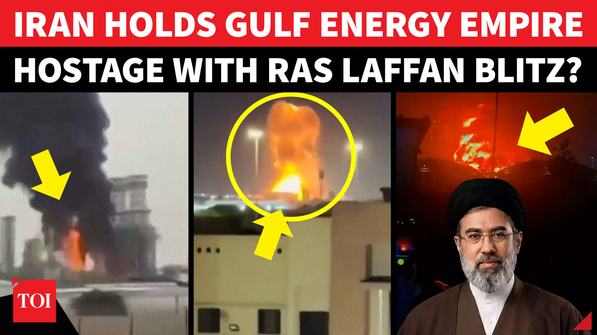 Gulf panics as Iran unleashes hellfire on oil dens after torching Ras ...