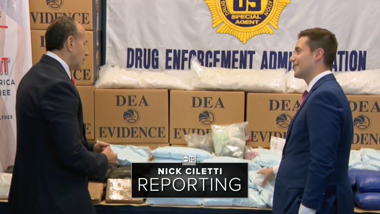 ABC15 exclusive: DEA says nearly three million fentanyl pills seized in ...