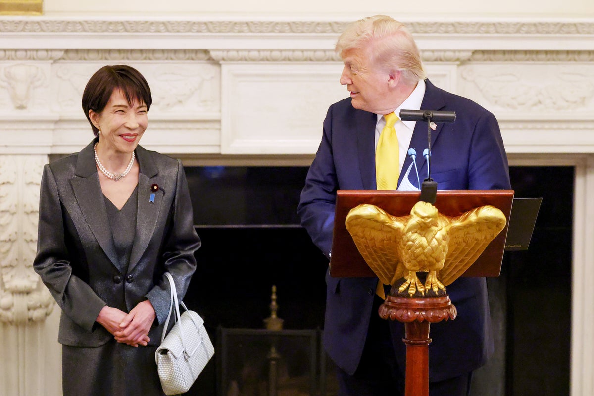 Japanese leader calls Barron Trump a 