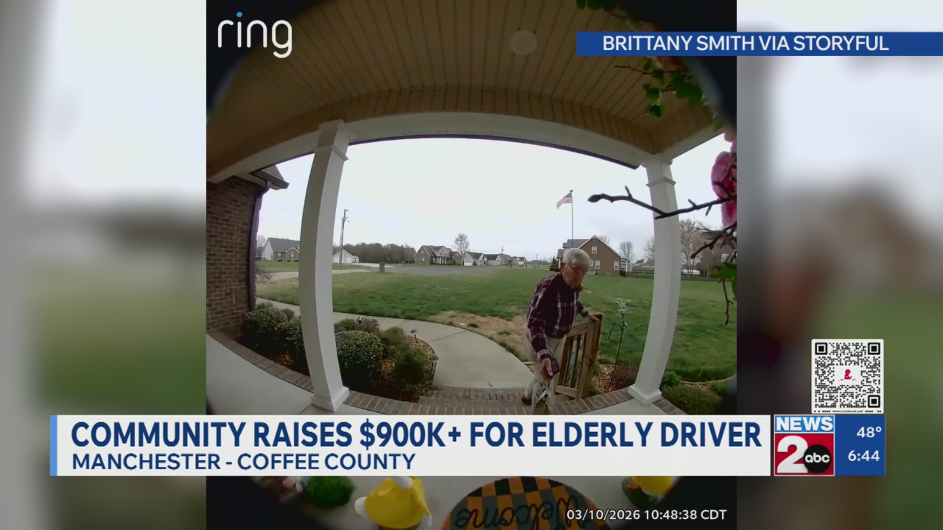Community raises $900K for elderly delivery driver