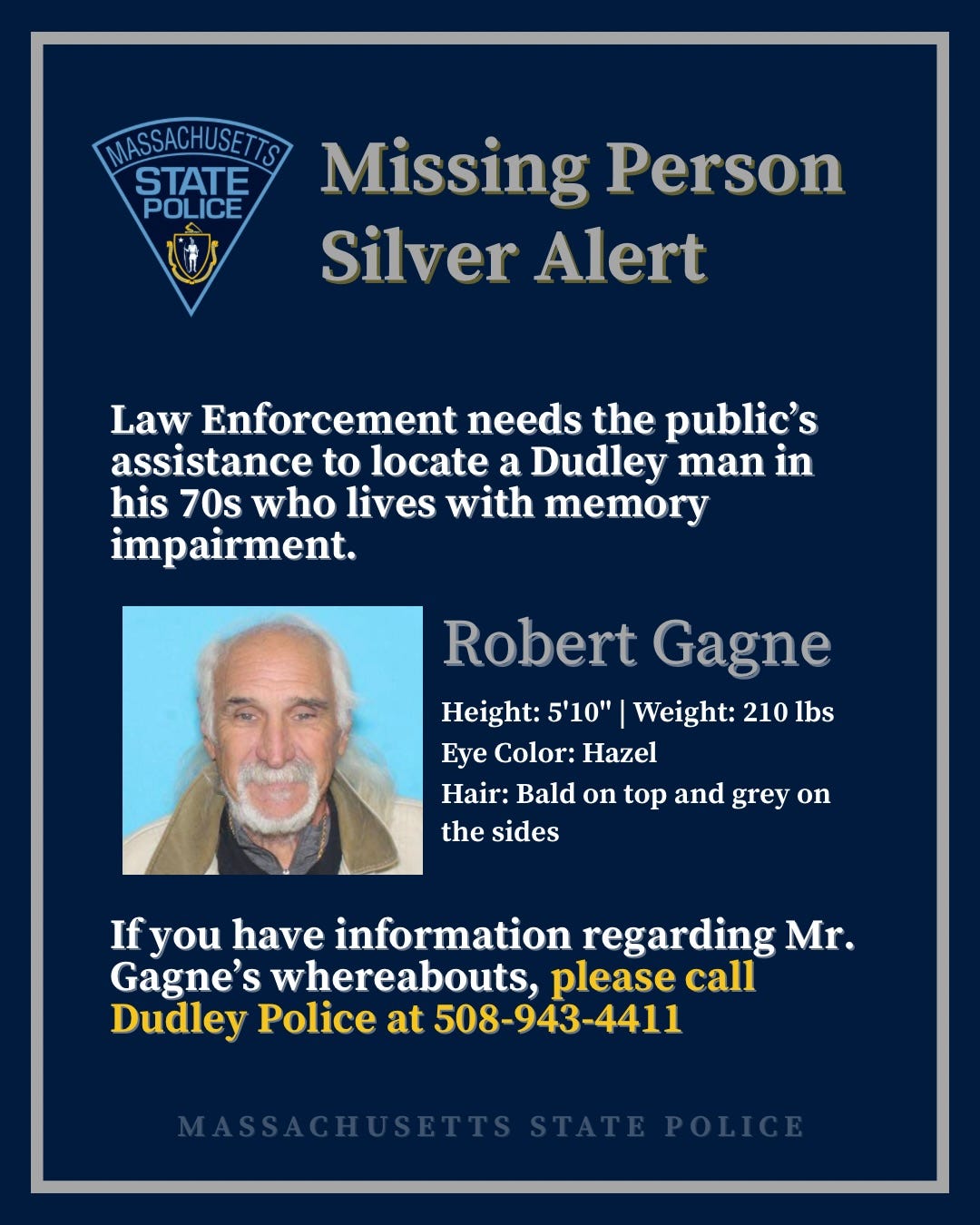 Missing Dudley man has been found safe