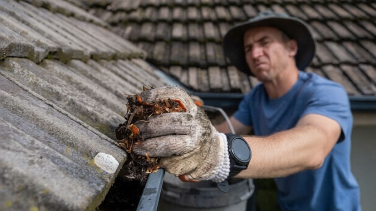 Roof leak repairs tied to clogged gutters often run $2,000 to $5,000