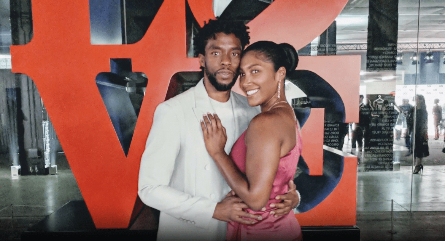 Chadwick Boseman’s widow reveals his colon cancer symptoms began just ...