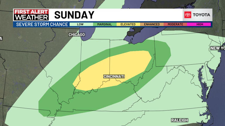 First Alert Weather Day Sunday: Prepare for possible strong to severe ...