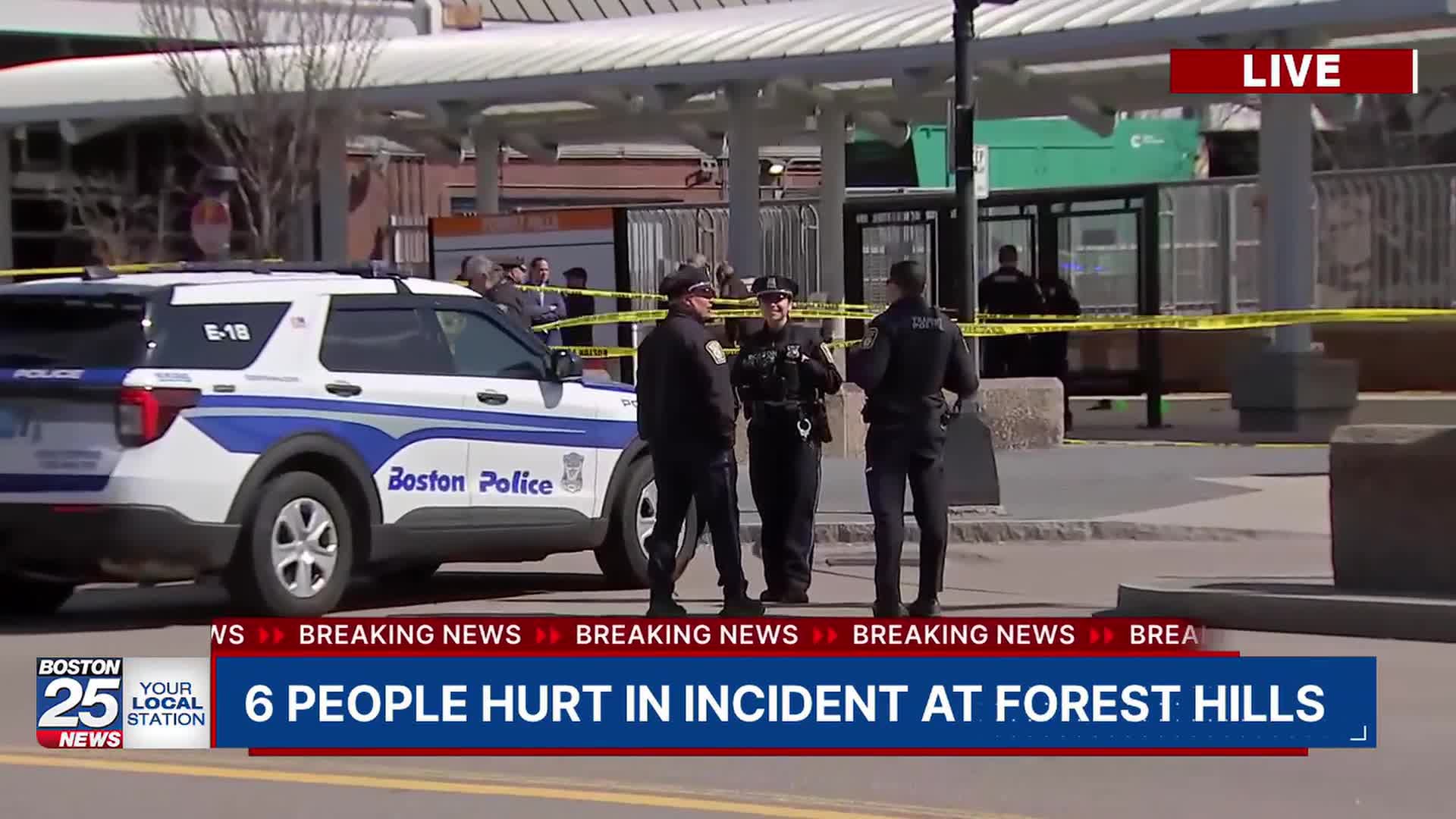 6 hospitalized, massive police response after incident at Boston MBTA ...