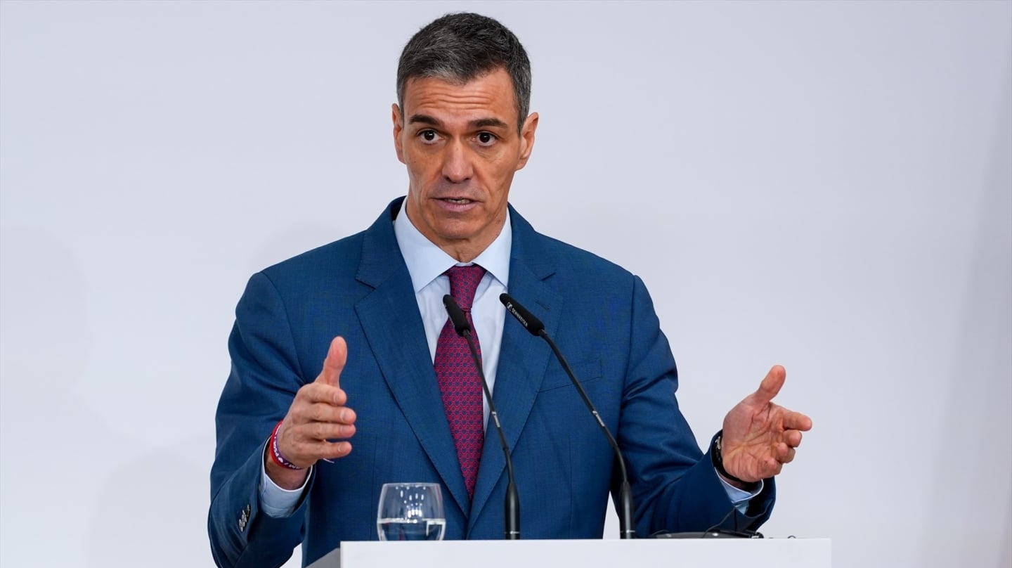 Siga en directo la comparecencia de Pedro Sánchez